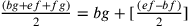 \frac{(bg+ef+fg)}{2}=bg+[\frac{(ef–bf)}{2}]